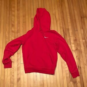 Red Nike Hoddie